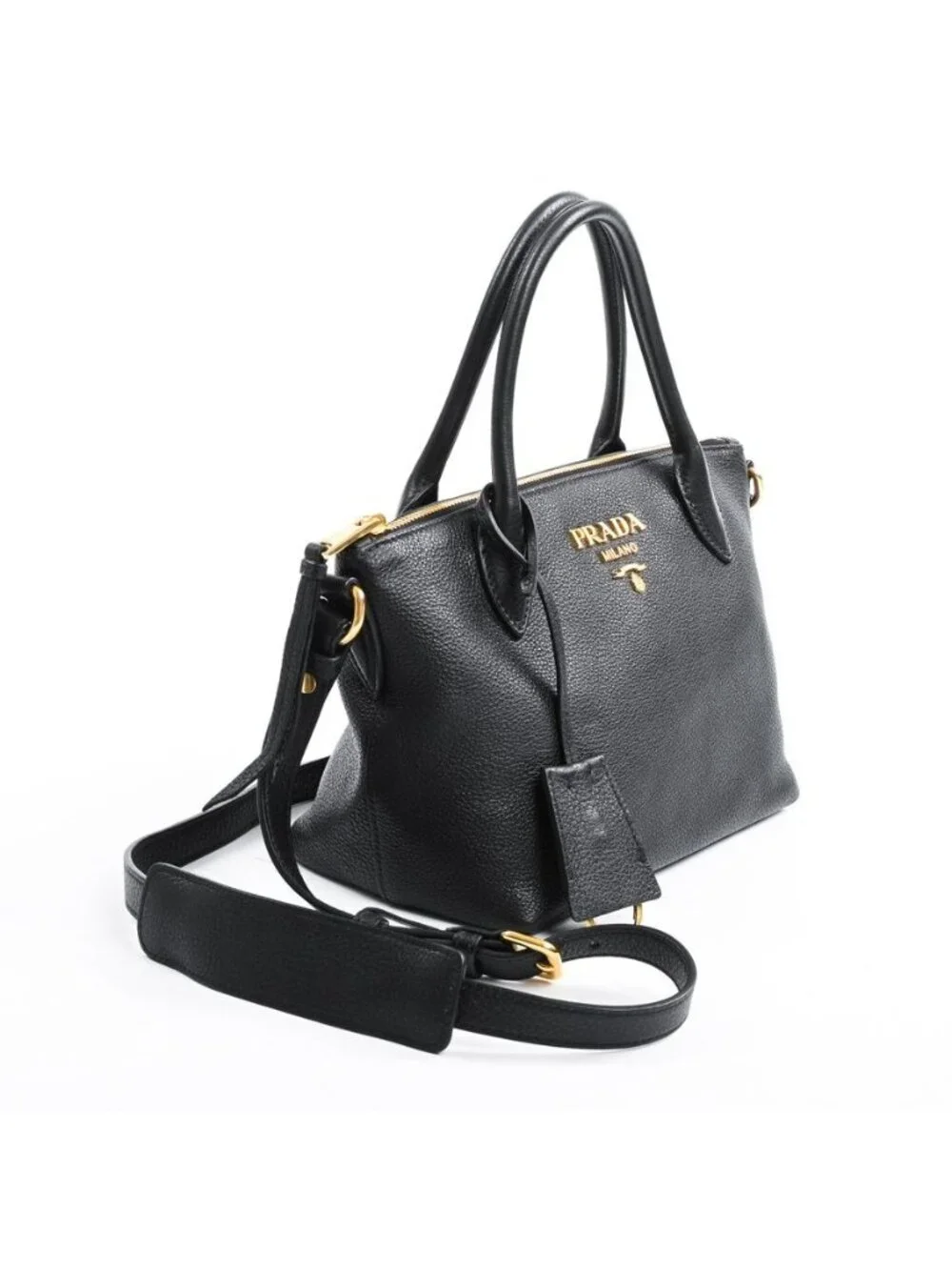 Prada Handbag 2-Way Black